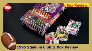 1995 Stadium Club Series 2 Football Box Review