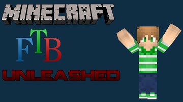 Minecraft: FTB Unleashed Episode 2 - Our New House!