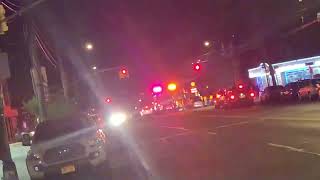 FDNY Engine 63 Responding to a EMS Run