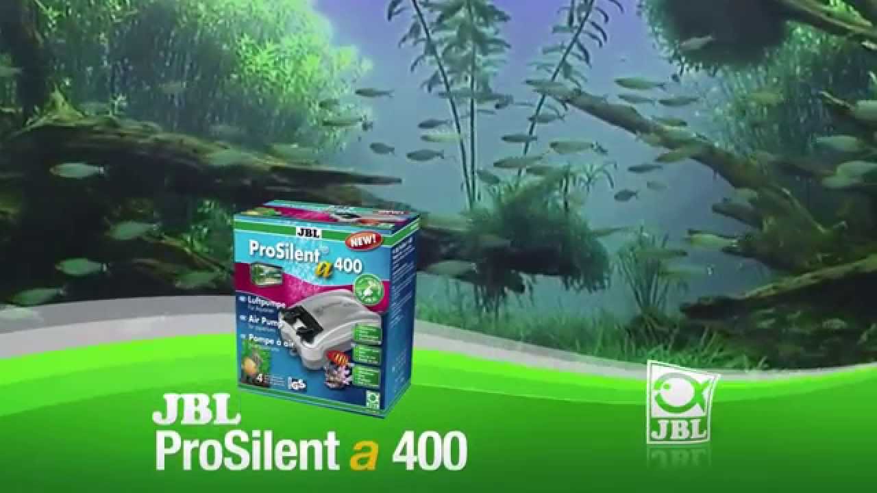 JBL ProSilent a400 - Luftpumpe für Süß- und Meerwasser-Aquarien
