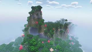 Minecraft Elytra flight #asmr #minecraft #chill #gaming #vibe