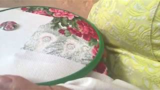 22. Вышиваю двусторонней иглой/ как приручить металлик от Gamma 22. Вышиваю двусторонней иглой/ как приручить металлик от Gamma