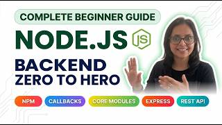 NodeJs tutorial for begineers | Part 1