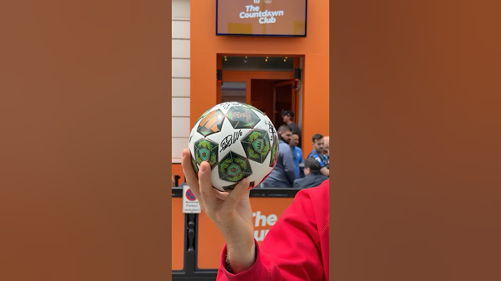 How Many Champions League Players Sign My Ball?
