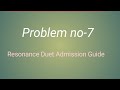 mixed ckt problem no -7/ solution  of Resonance  Duet admission guide / sojib's EEE school