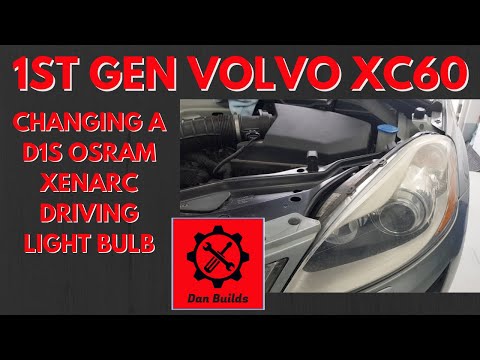 Volvo XC60 D1S OSRAM XENARC Xenon light bulb replacement