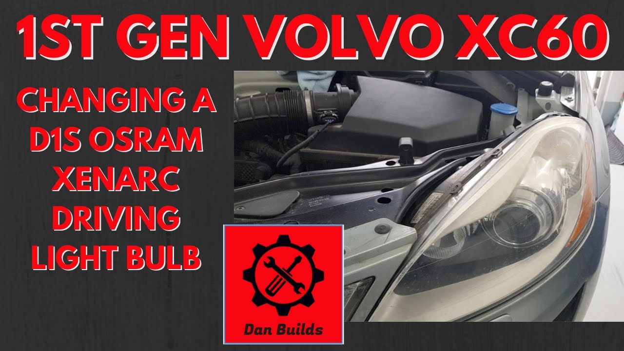 Volvo XC60 D1S OSRAM XENARC Xenon light bulb replacement - YouTube