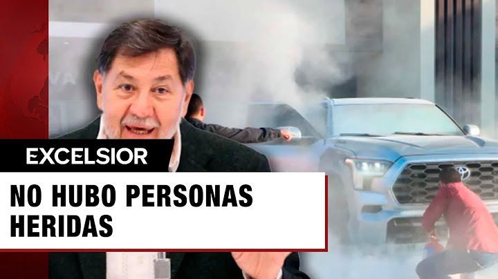 Se incendia camioneta donde viajaba Fernández Noroña en Tamaulipas; no reportan lesionados