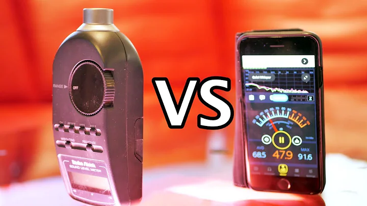 SPL Meter VS IPhone SPL Meter, The Decibel Meter Challenge!