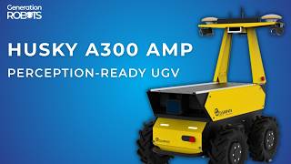 Husky A300 AMP: Autonomous Mobile Platform for Rapid Development