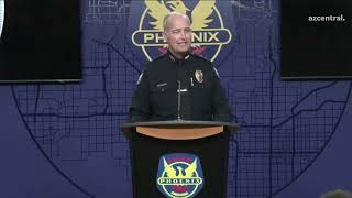 WATCH: Phoenix police give news conference on 2 officers arrested