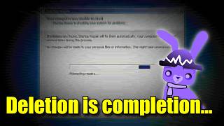Attempting to Delete System32 on Windows 7....