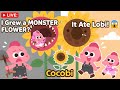 🔴 LIVE:🌸Cocobi Flower Craft | Grew a MONSTER FLOWER?! 🌻😱 It Ate Lobi! - Cocobi Games