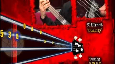 Slipknot - Paul Gray Behind The Player - Duality video tab