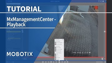 MOBOTIX ManagementCenter - Playback [EN]