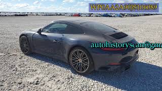 WP0AA2A90JS106089 Porsche 911 2018