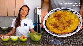 RECETA: Aprende cómo hacer Tortilla Española con GHL #EstamosHechosDe Sabor