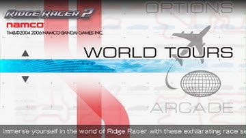 Ridge Racer 2 PSP classics on PS5.