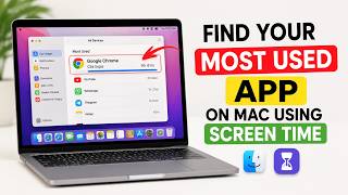 Как узнать, какие приложения на Mac вы используете чаще всего, с помощью «Экранного времени» screenshot 4