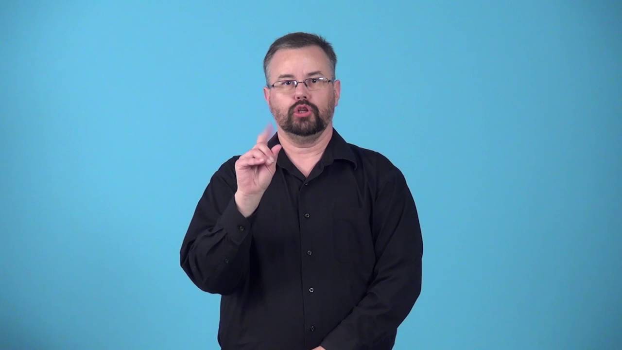 Currish doglike,currish,doggish ASL - YouTube