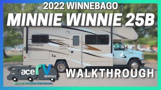 2022 Winnebago Minnie Winnie 25B Walkthrough · Ace RV Rentals & Sales