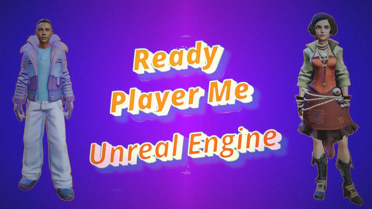 Unreal Character integration with Ready Player Me API - YouTube