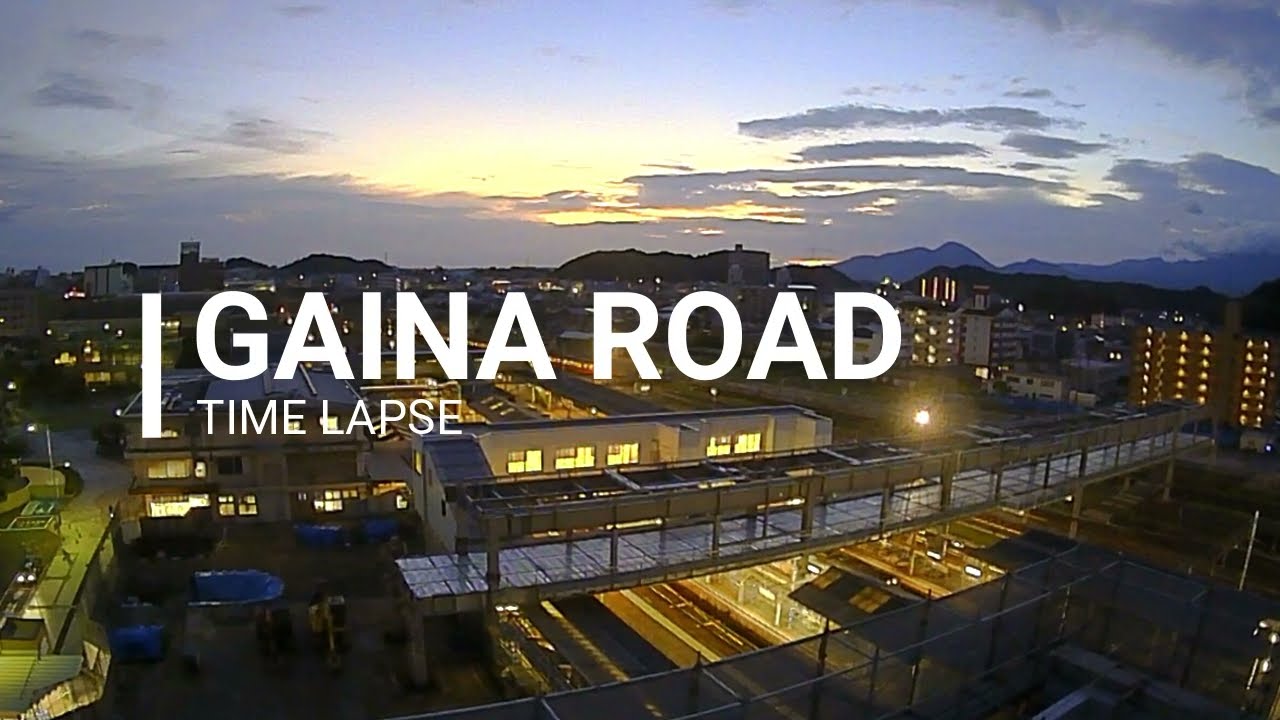 TIME LAPSE】米子駅南北自由通路（がいなロード） - YouTube