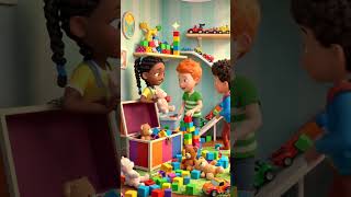 Clean Up Fun 🧹 | Cartoon Kids Team Work