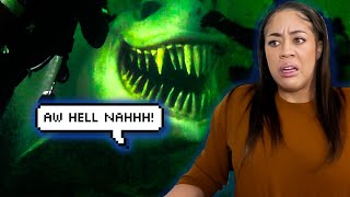 The Unspeakable Horrors of the Deep Sea (ft. LindsayNikole) | Casual Geographic | REACTION!!!!