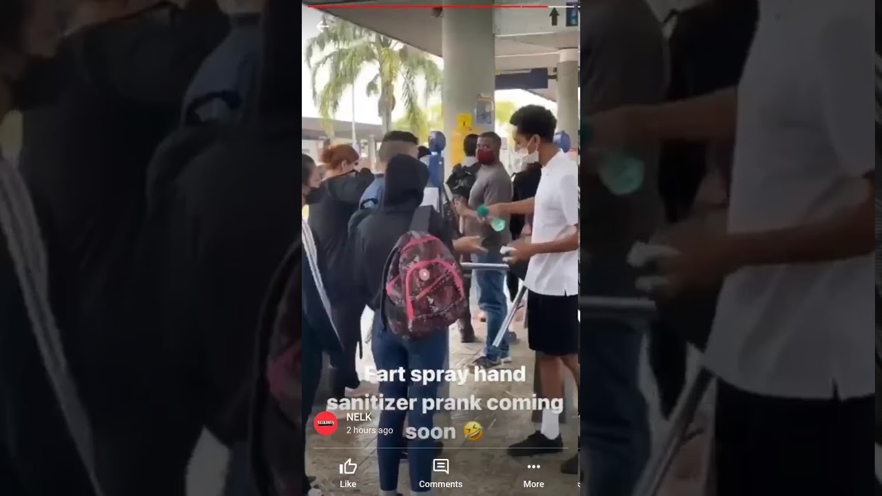 Fart Spray Hand Sanitizer PRANK!! (Nelk Boys) YouTube
