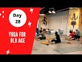 Full gentle class for old age people  yoga with san  santosh gupta 