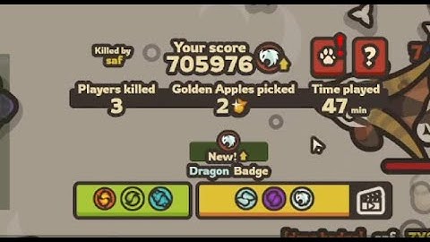 How I Got Dragon Badge in Taming.io!