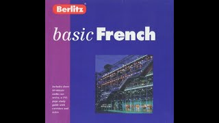 Berlitz Basic French Study Audio lesson 1-8  edition of 1996-1997