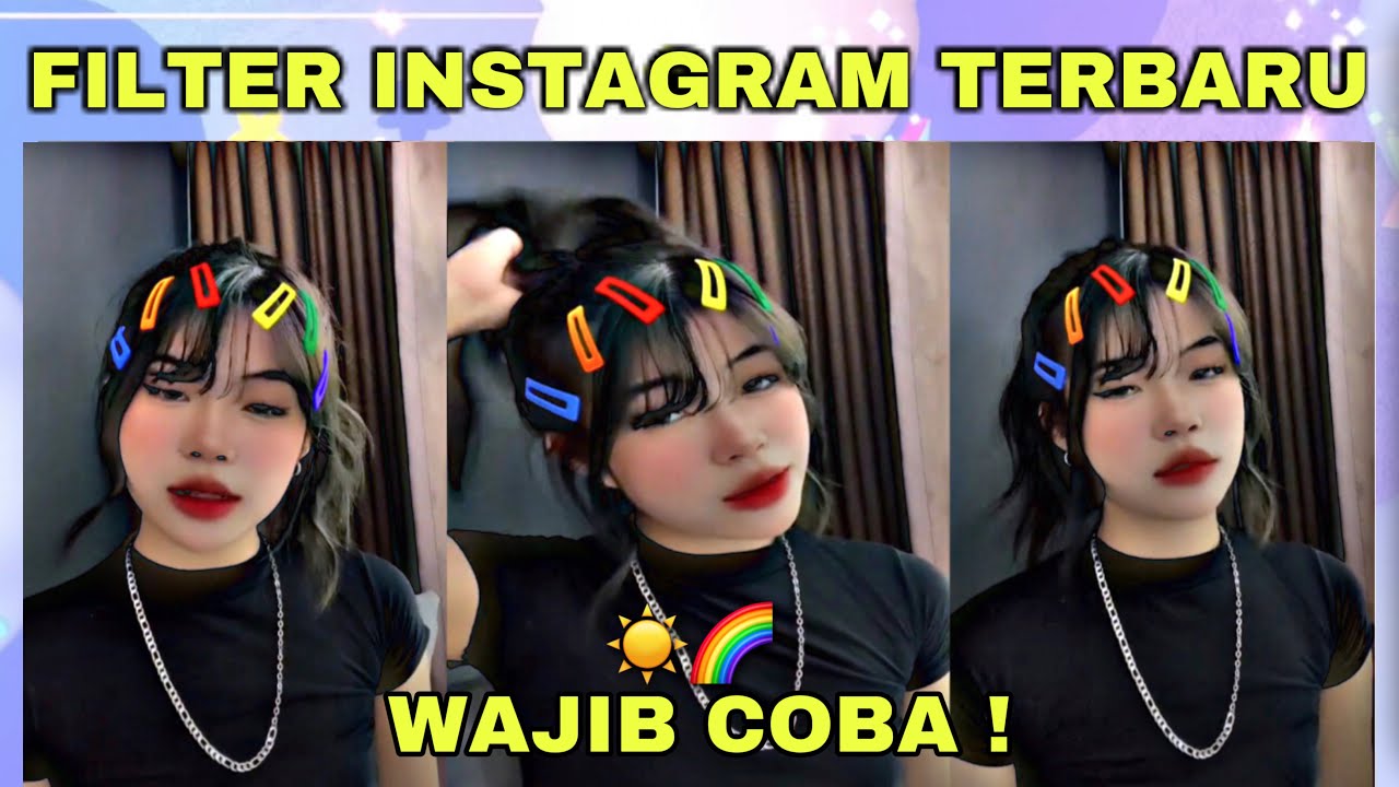 FILTER INSTAGRAM TERBARU FILTER HAIRPINS TREND YouTube