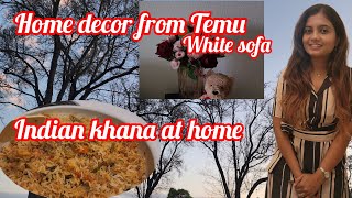 White sofa ka problem | Yaha indian khana Acha nahi milta | California | USA