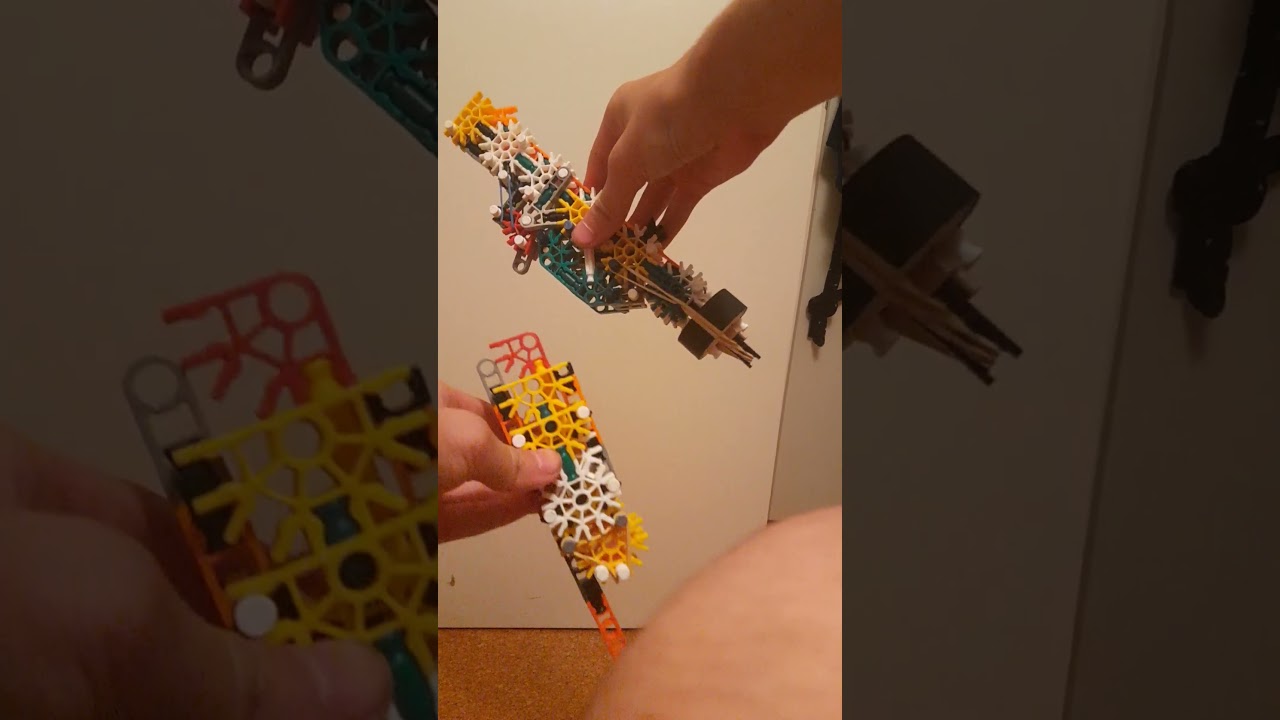 Knex Welrod MkII bolt action pistol with removable mag