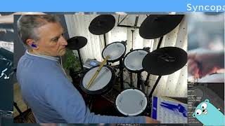 Syncopation Sticking Lesson 10 - Singles , Note-Reading Rhythms, Ted Reed