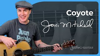 Coyote Guitar Lesson | Joni Mitchell screenshot 4