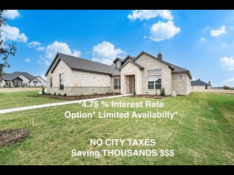 195 Coalson Crossing, Azle, TX home video tour
