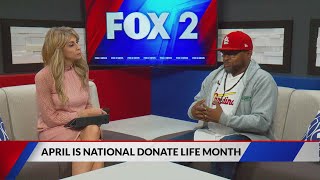 St. Louis organ donor shares story in honor of National Donate Life Month