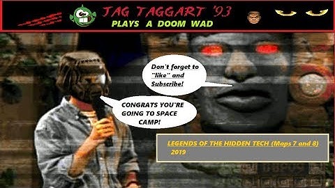 Playing a Doom Wad: "Legend of the Hidden Tech" Maps 7 and 8 (2019)