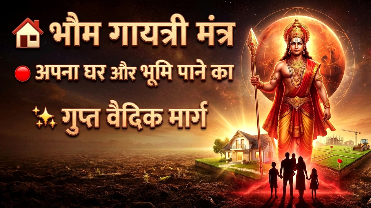 भौम गायत्री मंत्र: अपना घर और भूमि पाने का गुप्त वैदिक मार्ग | Mangal Gayatri Mantra | Vedic Mantra
