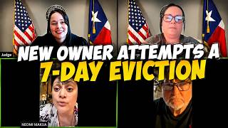 New Owner Attempts A 7-Day Eviction → New Owner Tries A 7-Day Eviction