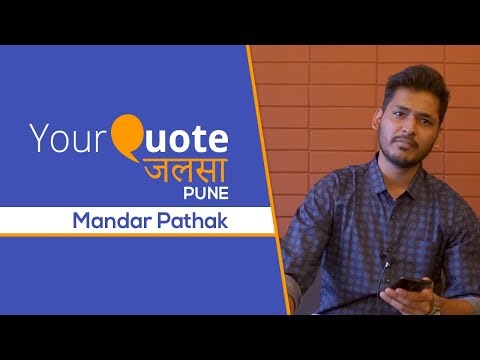 'Pratishodh' by Mandar Pathak | Hindi Poetry | YQ - Jalsa 4 (Pune)