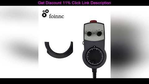 Review CNC 4/5/6-axis MPG Pendant Handwheel Manual Pulse Generator with Emergency Stop For SIEMENS