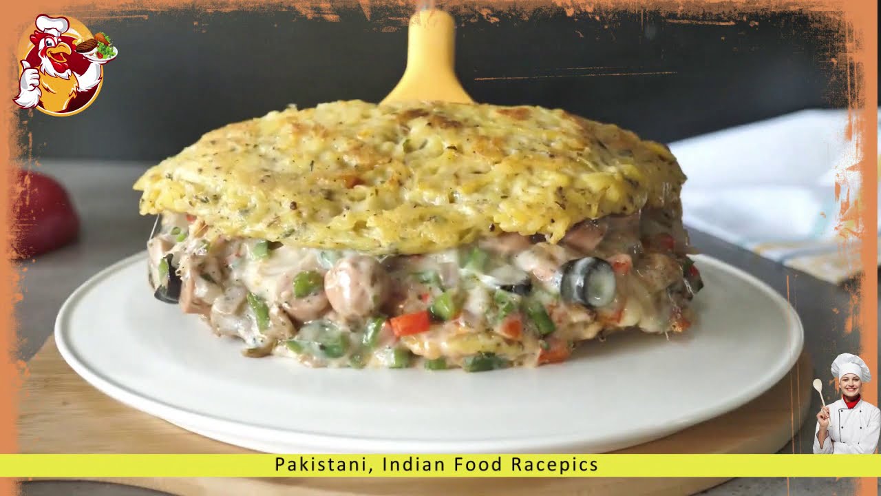 Stuffed Potato Cheburki with Sausages By Saeeda Qureshi