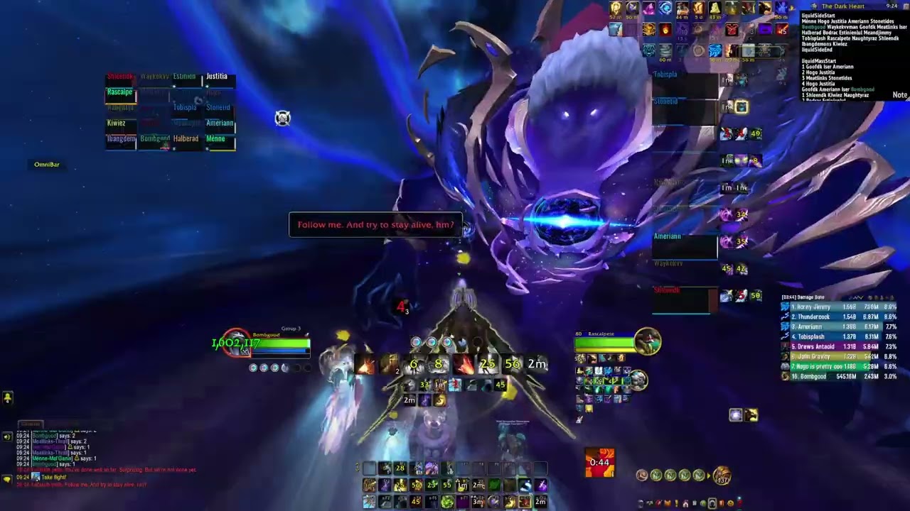 Mythic Dimensius - Aug Evoker POV - Package Couriers-Zuljin