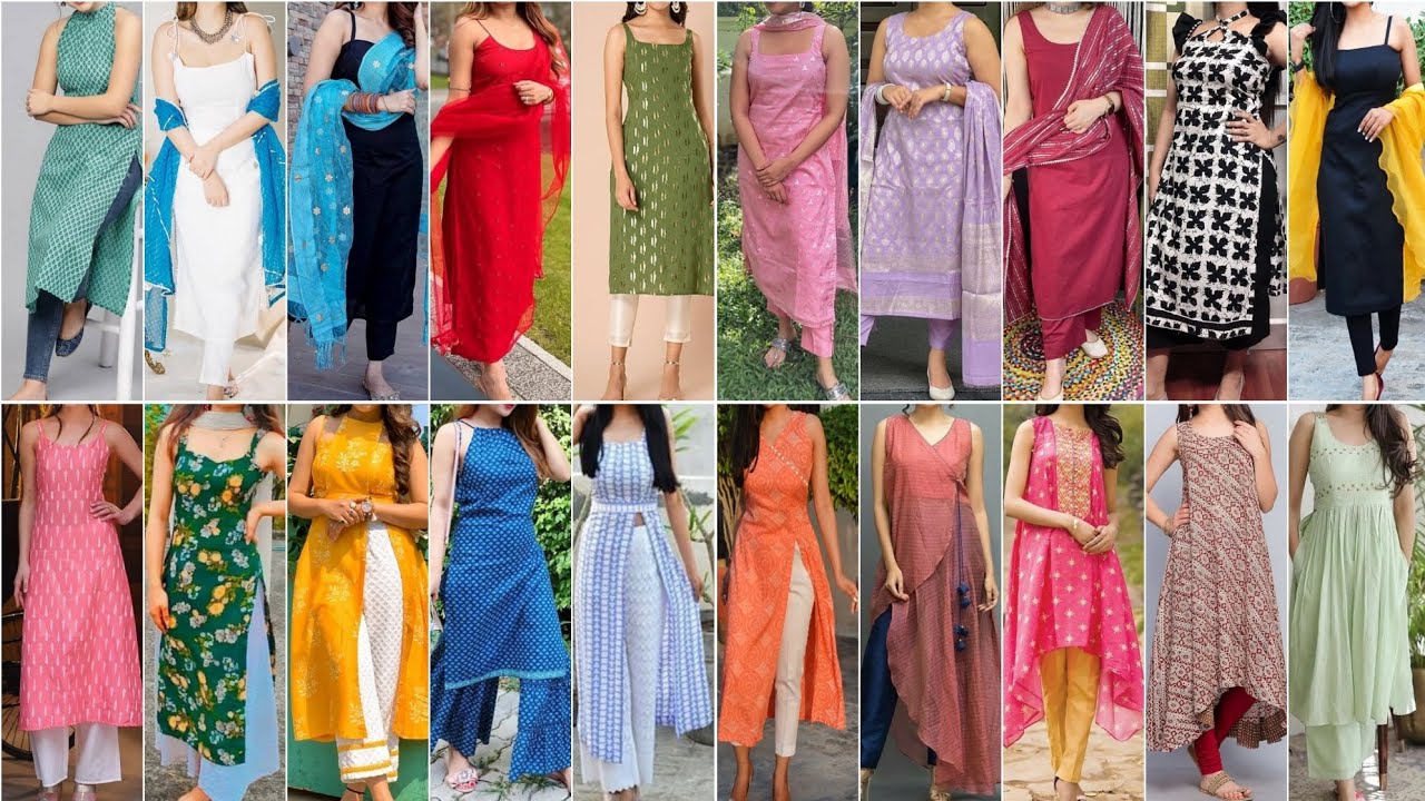 Sleeveless Kurti With Pant – Weaves To Wear – The Weaves of Banaras