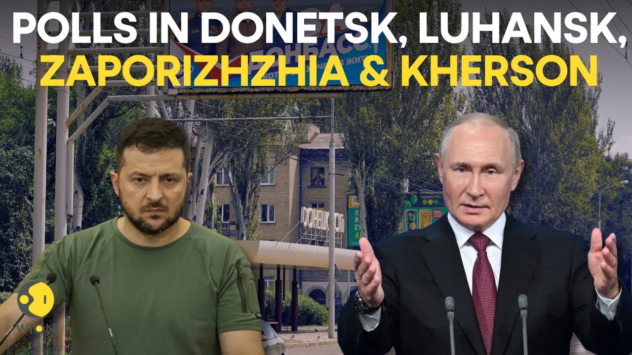 Russia-Ukraine war LIVE: Russia stages local elections in annexed parts of Ukraine | WION LIVE
