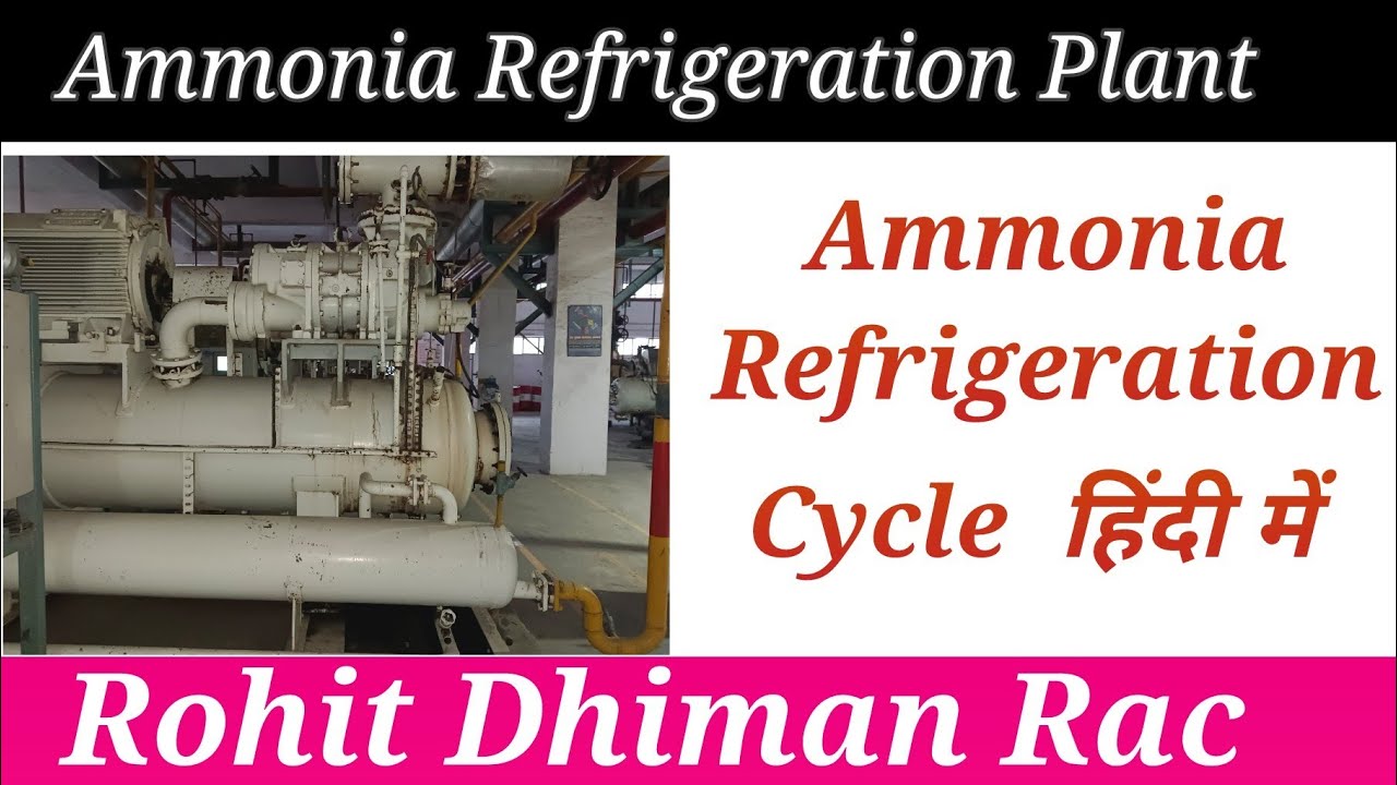  Ammonia Plant Refrigeration Cycle in hindi Ammonia cycle ammonia